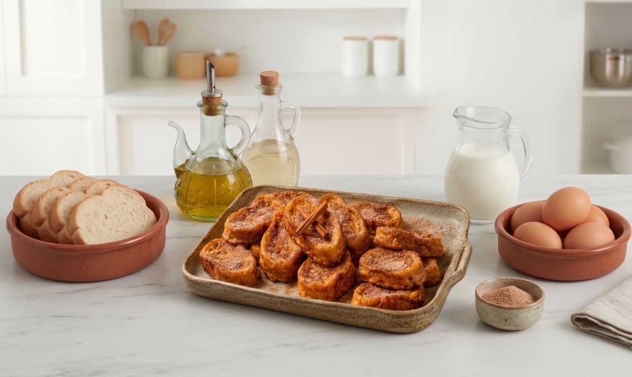 Receta de torrijas