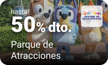 Beneficio empresa amiga Parque de Atracciones Madrid CLUB Dia