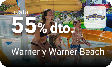 Beneficio empresa amiga Parque Warner Madrid CLUB Dia