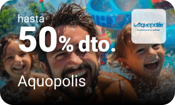 Beneficio empresa amiga Aquopolis CLUB Dia