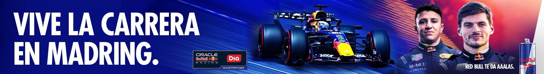 Vive la carrera en Madring con Red Bull