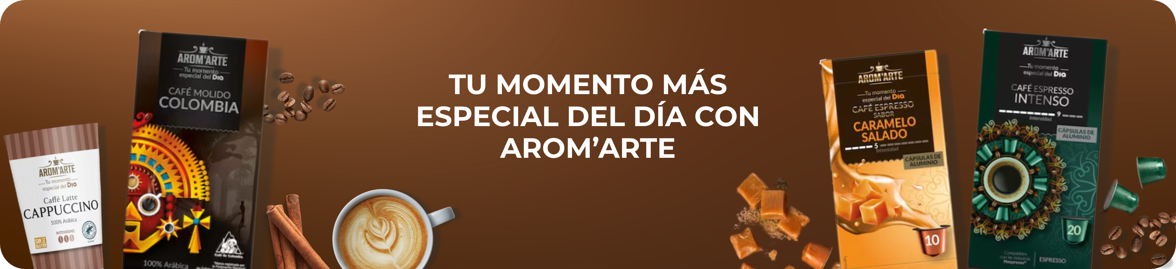 Tu momento más especial del día, con Arom'arte Tu momento más especial del día, con Arom'arte