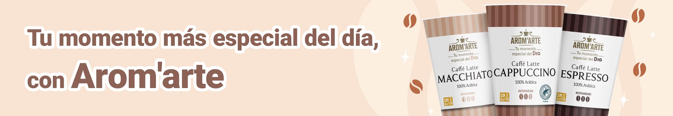 Tu momento más especial del día, con Arom'arte