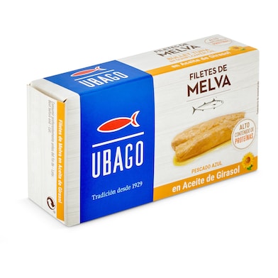 Melva en aceite de girasol Ubago 85 g-0