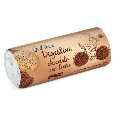 Galletas digestive con chocolate Galleteca de Dia 300 g-0