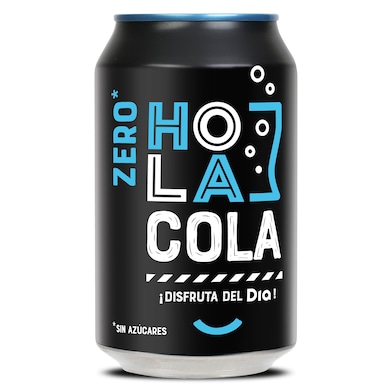 Refresco de cola zero Dia Hola Cola 330 ml-0