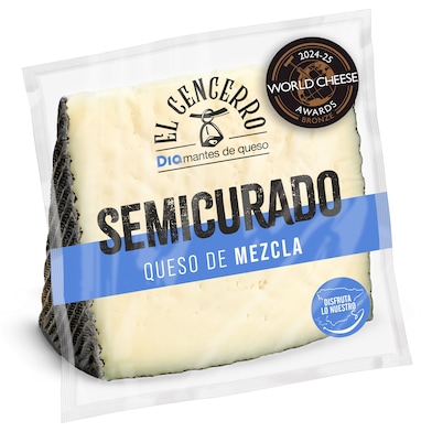 Queso semicurado Dia El Cencerro 250 g-0