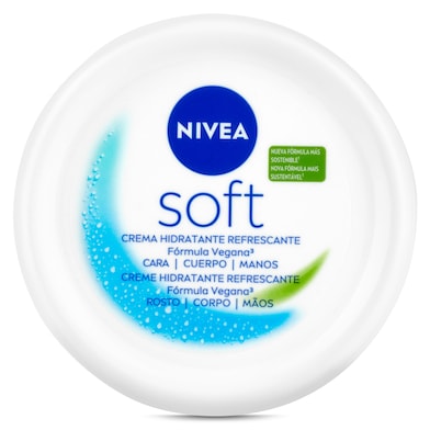 Crema hidratante refrescante soft Nivea 200 ml-0