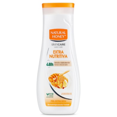 Loción corporal extra nutritiva piel muy seca Natural Honey 330 ml-0
