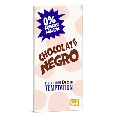 Chocolate negro sin azúcares añadidos Dia Temptation 100 g-0