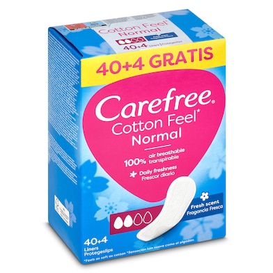 Protegeslip cotton feel Carefree 44 unidades-0