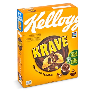 Cereales con chocolate y avellana Kellogg's Krave 410 g-0