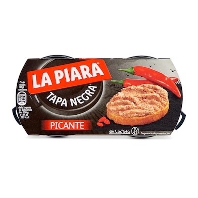 Paté picante La piara 2 x 73 g-0