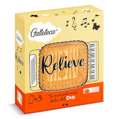 Galletas relieve Galleteca de Dia 735 g-0