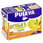 Bebida láctea omega 3 con nueces Puleva pack 6 x 1 L