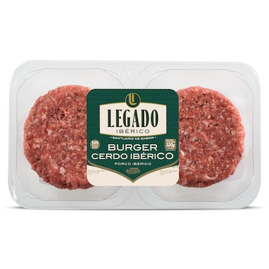 Burger de cerdo ibérico Legado Ibérico 320 g-0