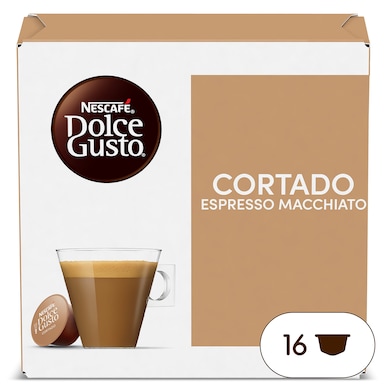 Cápsulas de café cortado Dolce Gusto 16 unidades-0