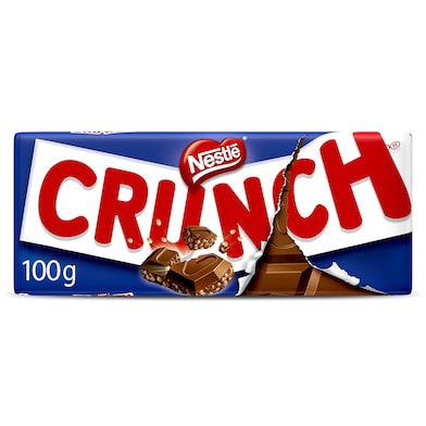 Chocolate con leche con cereales Nestlé Crunch 100 g-0