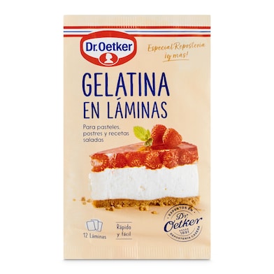 Gelatina en láminas Dr. Oetker 20 g-0