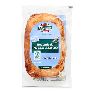 Redondo de pollo asado La Carloteña 340 g-0