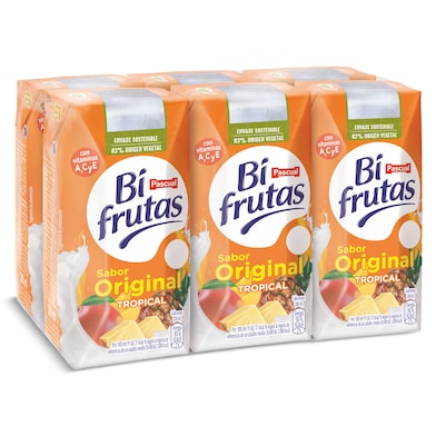 Bifrutas tropical Pascual pack 6 x 200 ml-0