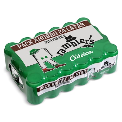 Cerveza clásica Dia Ramblers pack 24 x 33 cl-0
