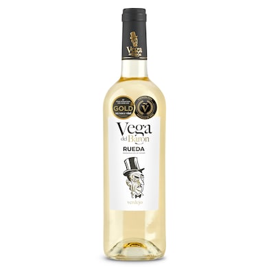 Vino blanco verdejo D.O. Rueda Vega del Báron 75 cl-0