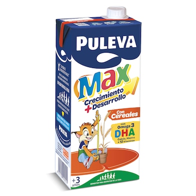 Bebida láctea con cereales crecimiento y desarrollo Puleva 1 L-0