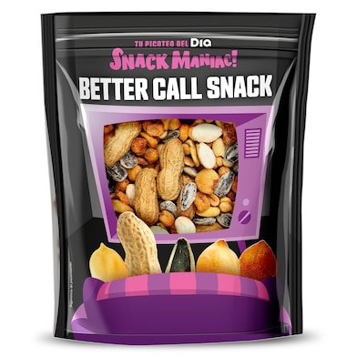 Mix de frutos secos con cáscara Dia Snack Maniac 500 g-0