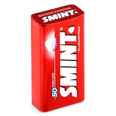 Caramelos de fresa sin azúcar Smint 35 g-0