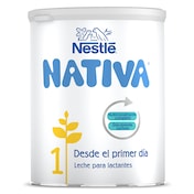 Leche infantil en polvo de inicio de 0 a 6 meses Nativa 800 g