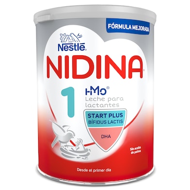 Leche infantil en polvo de inicio Nidina 800 g-0
