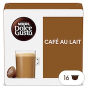 Cápsulas de cafe con leche Dolce Gusto 16 unidades