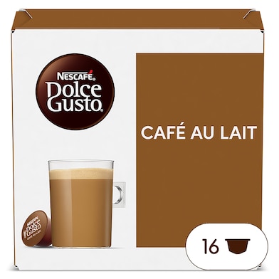 Cápsulas de cafe con leche Dolce Gusto 16 unidades-0