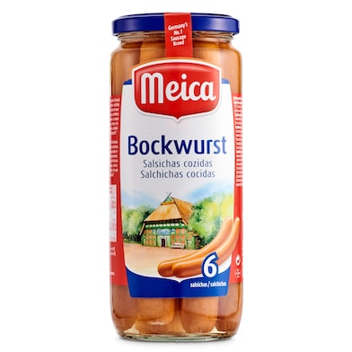 Salchichas cocidas bockwurst Meica 250 g-0