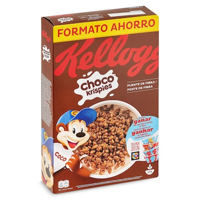 Cereales de arroz inflado Kellogg's Choco Krispies 420 g-0