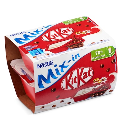 Yogur con trozos de KitKat Nestlé 2 x 115 g-0