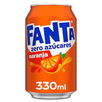 Fanta de naranja zero 330 ml-0