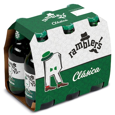 Cerveza clásica Dia Ramblers pack 6 x 25 cl-0