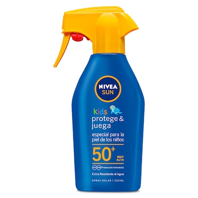 Spray solar protege y juega sfp 50+ Nivea 300 ml-0
