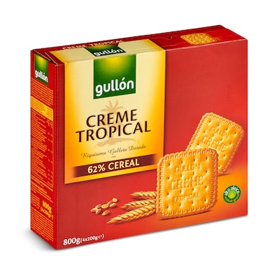 Galletas dorada con cereales Gullón 800 g-0