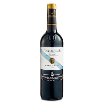 Vino tinto banda azul D.O. Rioja Federico Paternina 75 cl-0