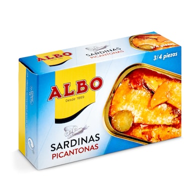 Sardinas picantes Albo 85 g-0