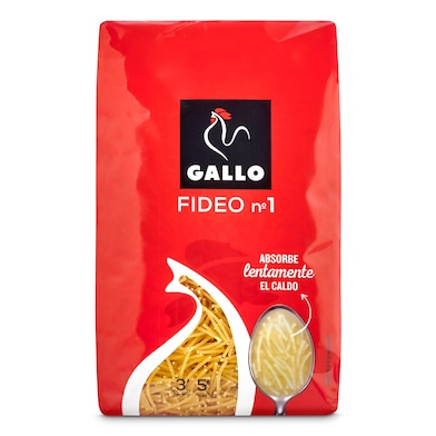 Fideo N.º 1 Gallo 450 g-0