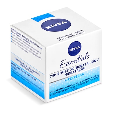 Crema facial de día hidratante piel normal Nivea 50 ml-0