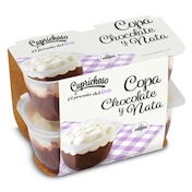 Copa de chocolate y nata Dia Caprichoso 4 x 115 g