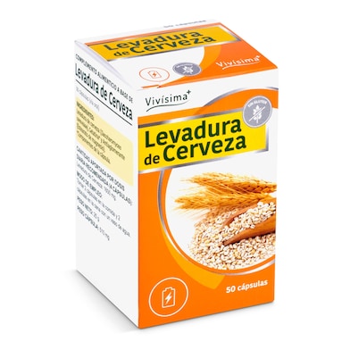 Levadura de cerveza Vivisima+ 50 unidades-0