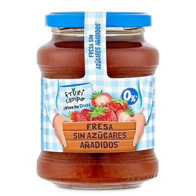 Mermelada de fresa 0% sin azúcares añadidos Dia Fruticampo 330 g-0