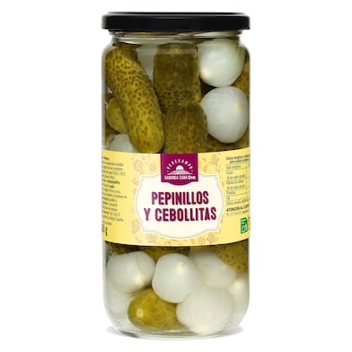 Pepinillos y cebollitas Dia Vegecampo 380 g-0