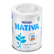 Leche infantil en polvo de continuación +12 meses Nativa 800 g
